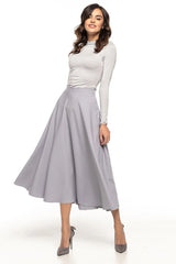 Jupe midi en coton élégante années 50 chic et moderne pour occasions spéciales femmes