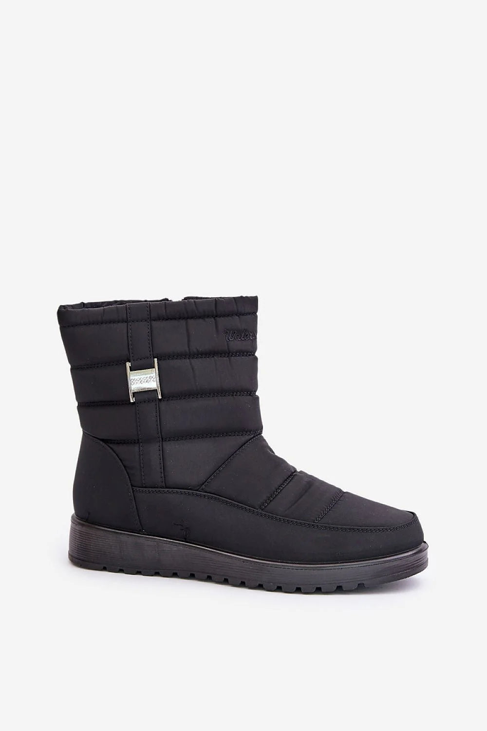 Bottes de neige femmes style moderne confort protection froid automne hiver matière textile doublure fourrure semelle caoutchouc fermeture glissière talon renforcé