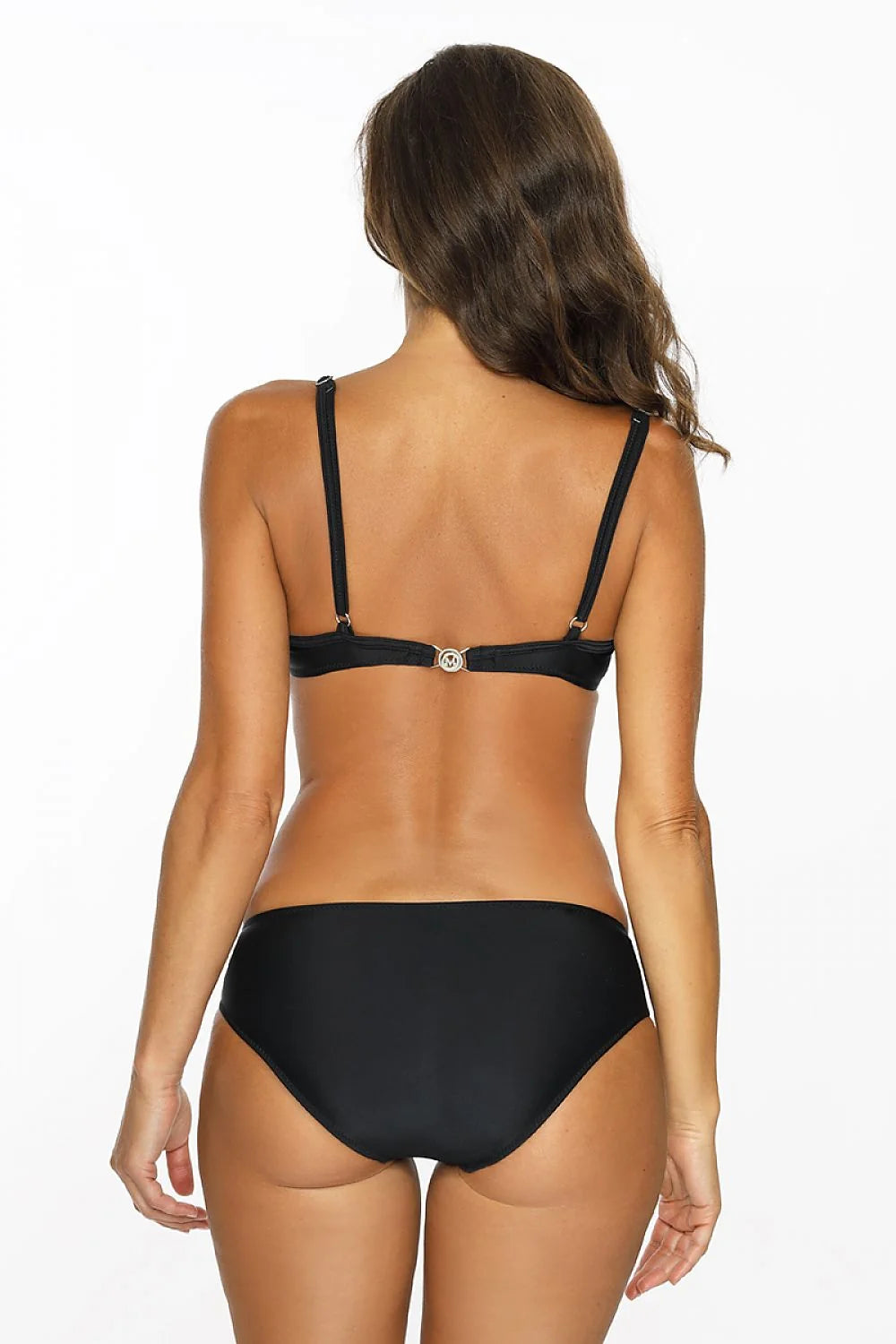 Maillot de bain deux pièces polyamide élasthanne moderne tropical push-up sexy plage femme tendance