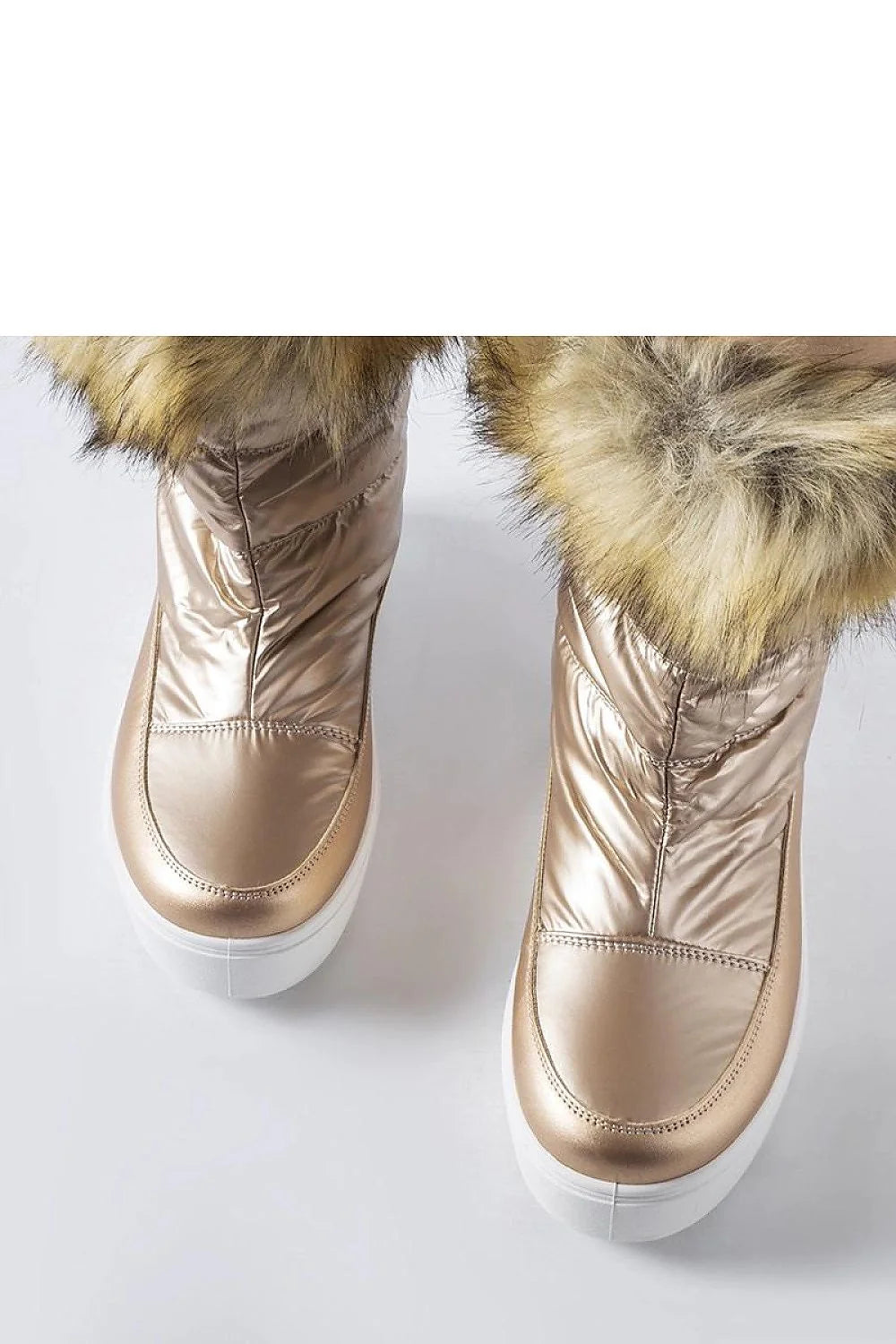 Bottes de neige Solea pour femme, design moderne élégant, fourrure décorative, semelle en caoutchouc, protection contre le froid, style hivernal urbain