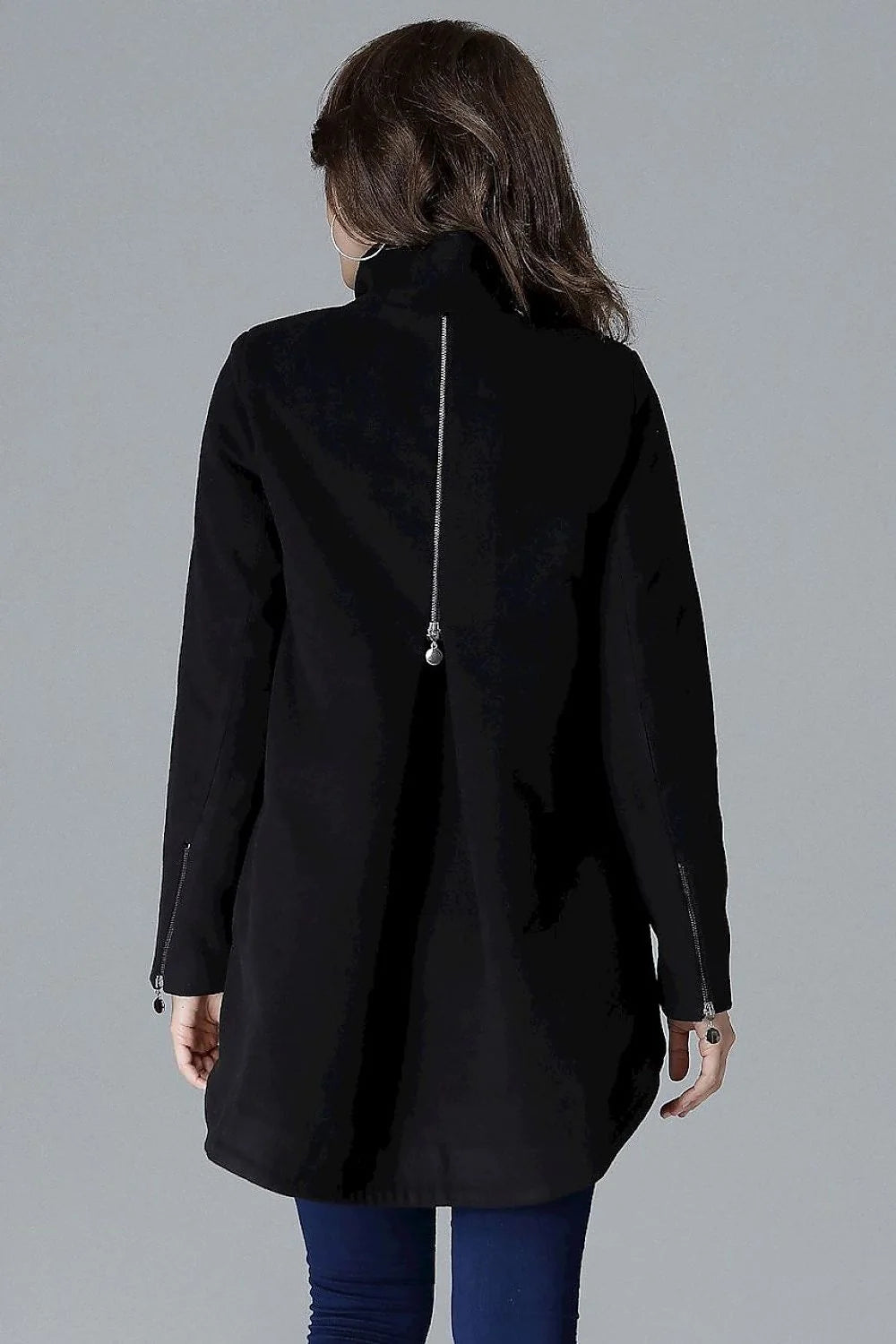 Veste pied-de-poule laine chic classique élégante automne pour femme moderne et audacieuse tendance