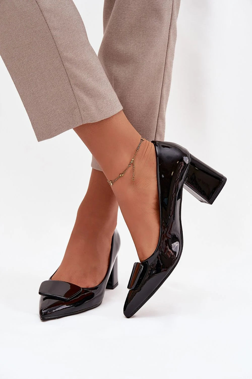 Escarpins talon large Step in style