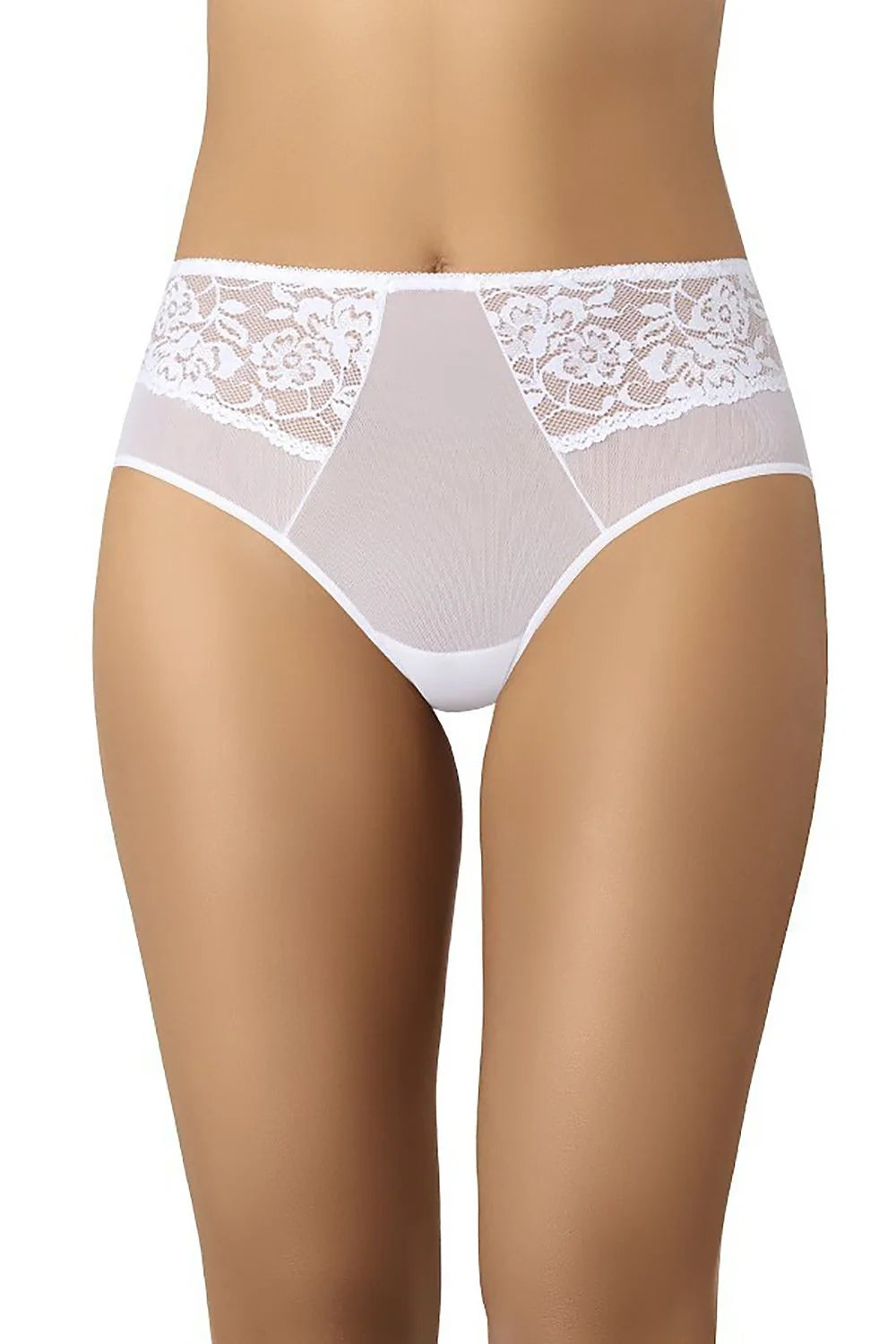 lot triple culottes taille haute couvrantes nude dentelle blanche microfibre extensible gousset coton coutures plates maintien léger invisible quotidien raffiné