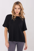 chemisier femme quotidien doux beurre coton modal confortable respirant manches courtes encolure ronde longueur standard polyvalent assortable élégant décontracté