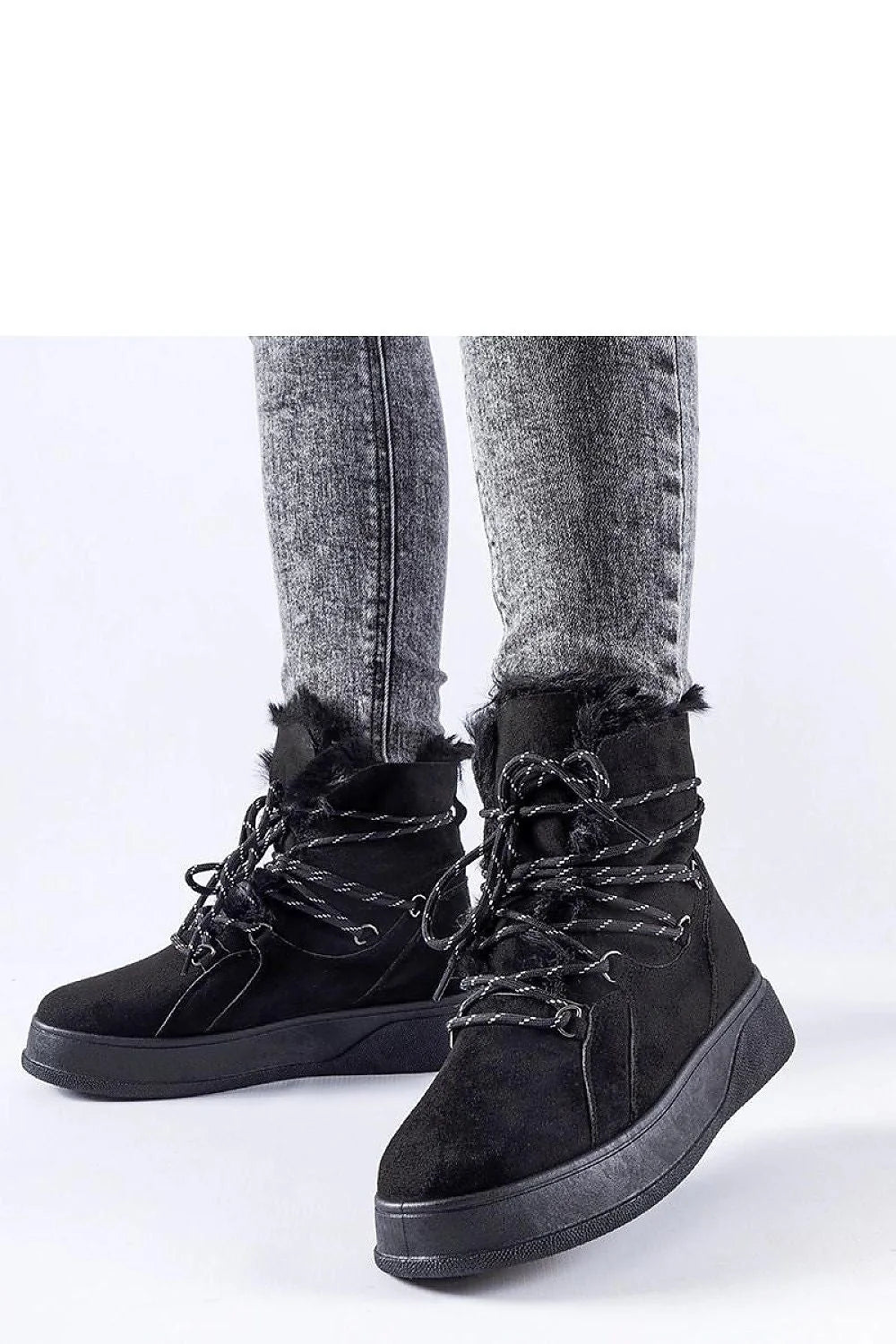 Bottes de neige Solea femmes design moderne fourrure plateforme hiver bottines élégantes confortables cuir écologique