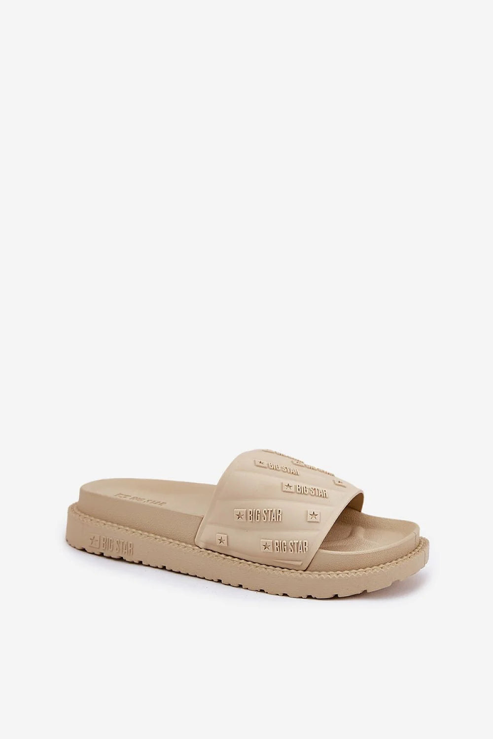 Sandales femme mode été 2023 plateforme 4.5 cm style minimaliste contemporain beige confortable Big Star