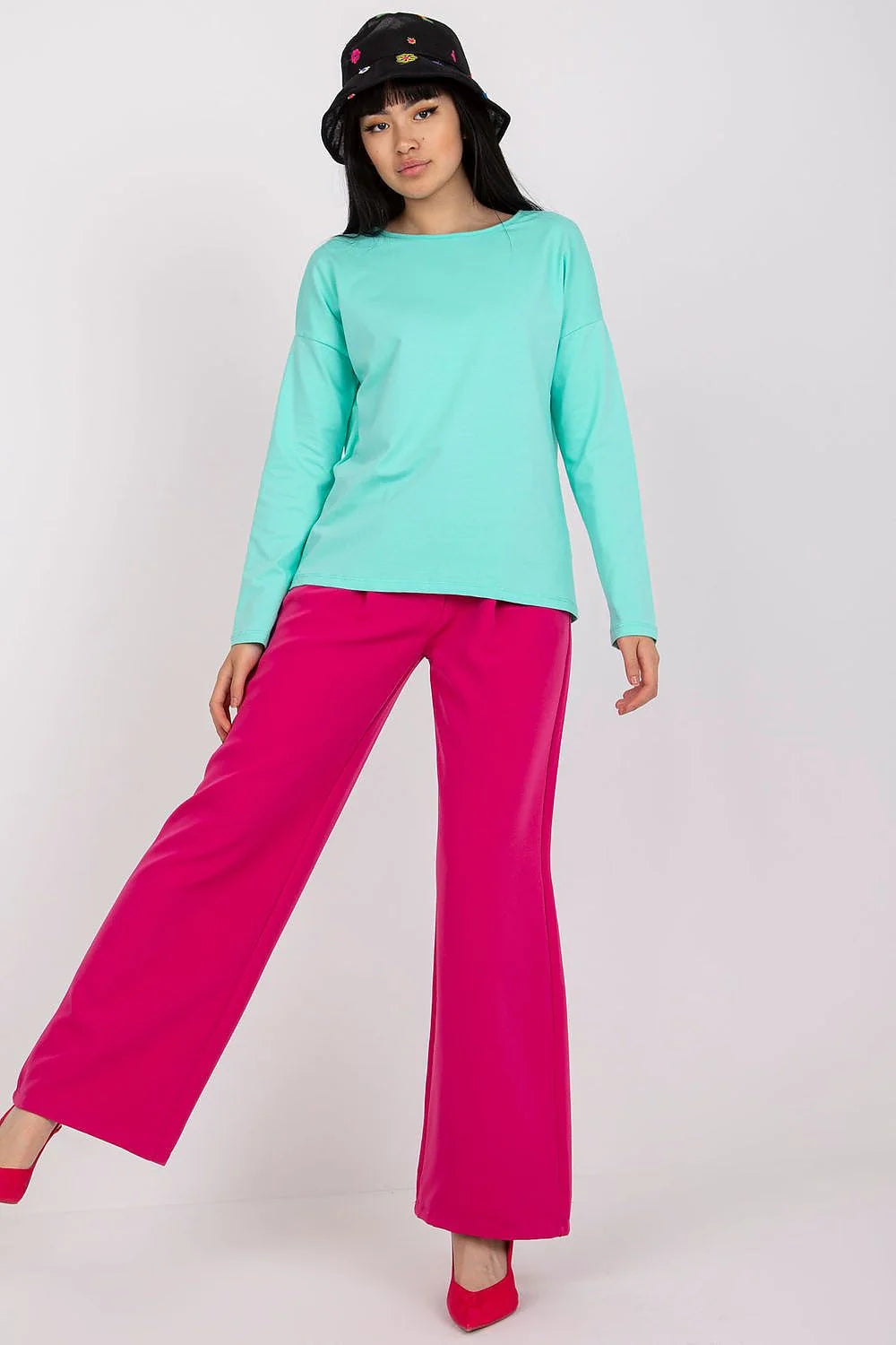 Chemisier ajusté coton élasthanne taupe moderne élégant manches longues nœud central pour femme tendance