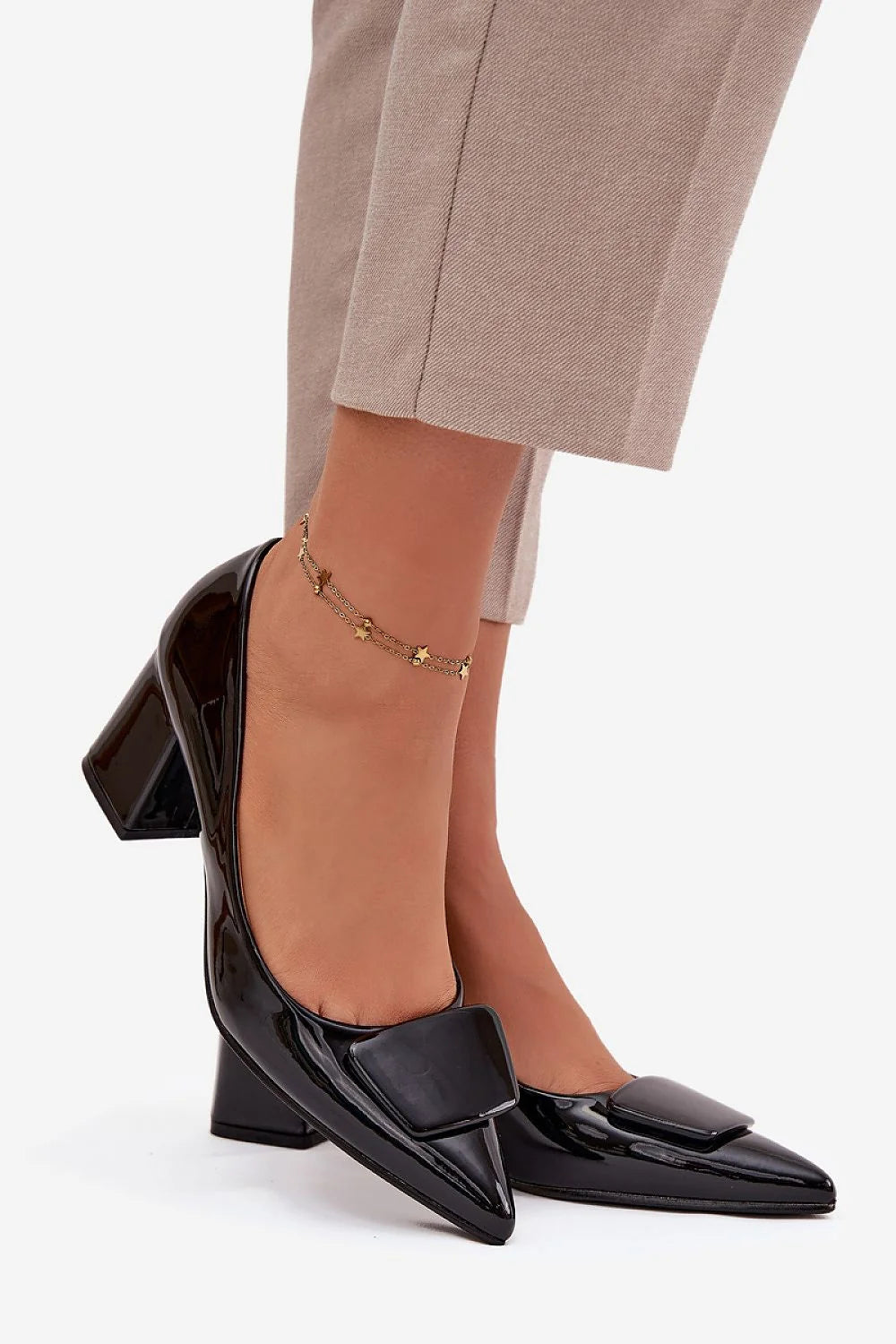 Escarpins talon large Step in style