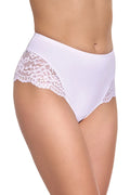 Culottes high-waisted dentelle élégance féminine confort everyday lingerie blanc taille ajustable femmes mode intime