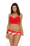 Maillot de bain deux pièces en nylon design sportif élégant pour femmes recherchant confort et style