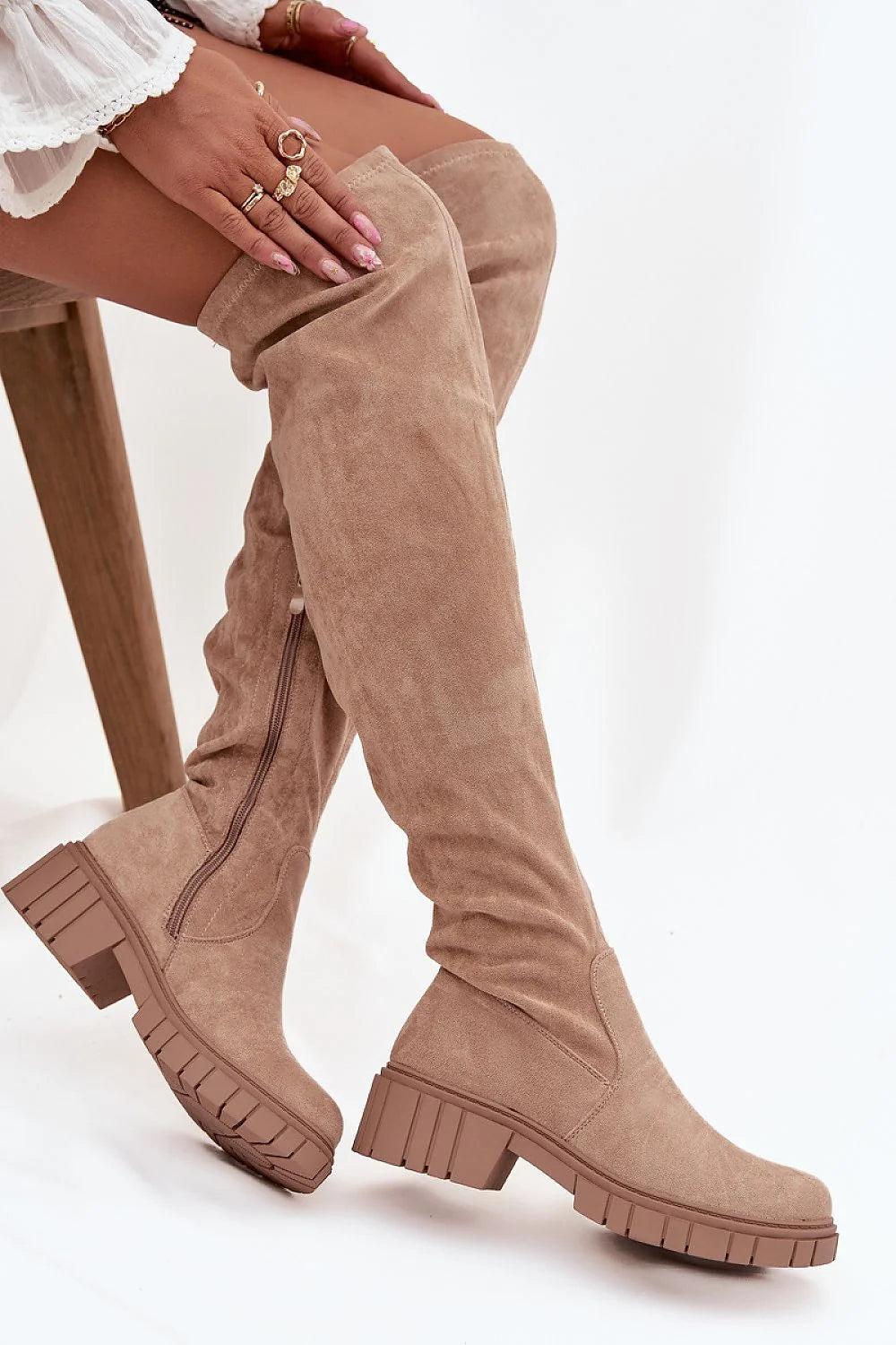 Bottes cuissardes Step in style