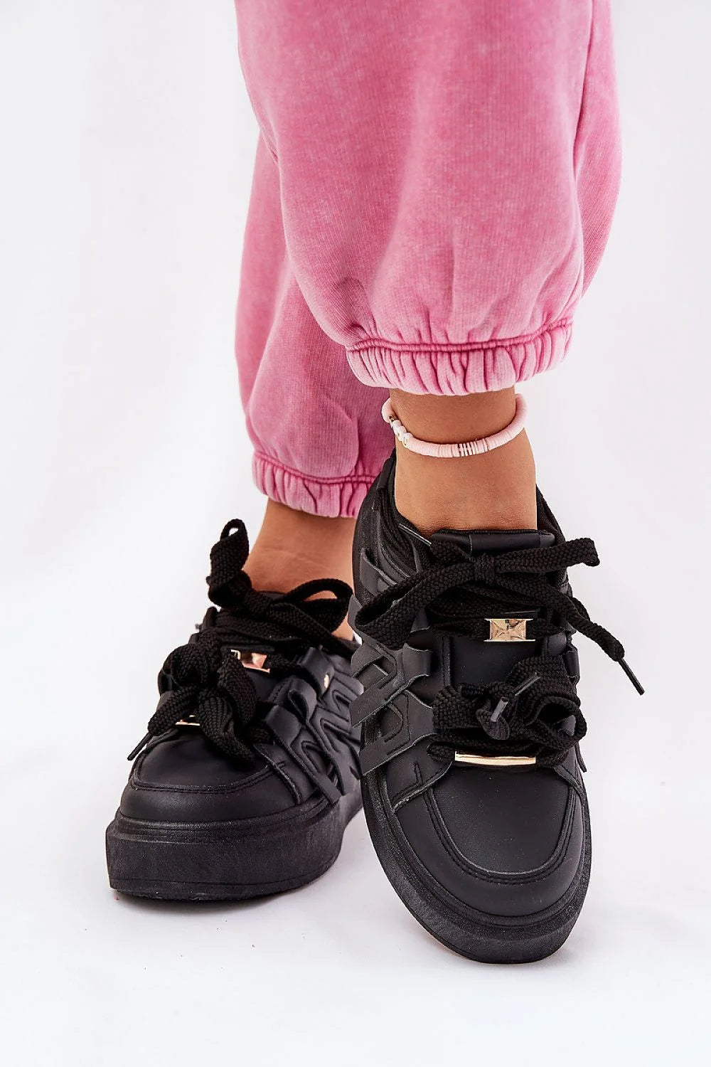 Chaussures de sport Step in style design moderne élégance urbaine confort maximal cuir artificiel semelle épaisse lacets volumineux style casual femmes