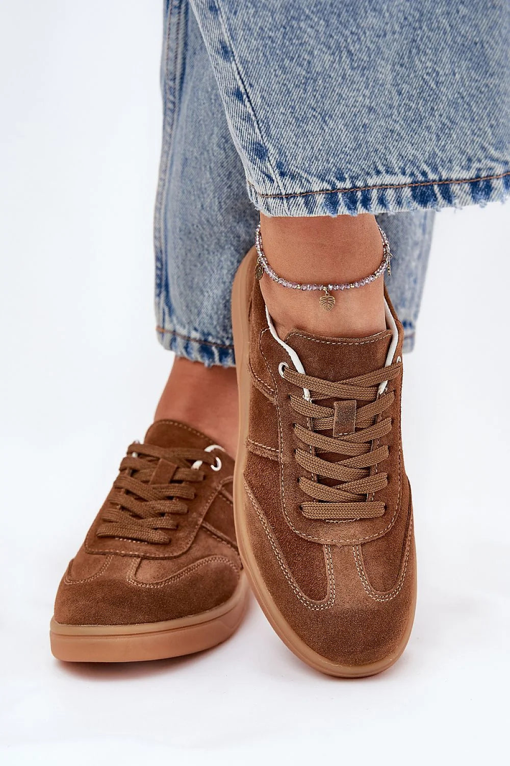 Chaussures pour femmes casual élégantes en daim naturel confortables tous les jours style moderne