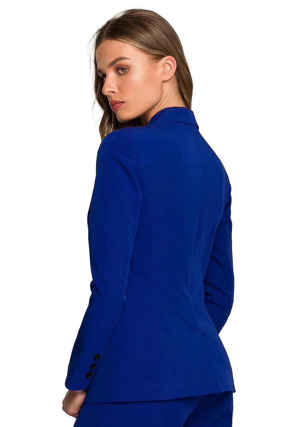 Blazer femme Stylove vert émeraude classique élégant veste ajustée doublée élasthanne polyester viscose taille L M S XL XXL