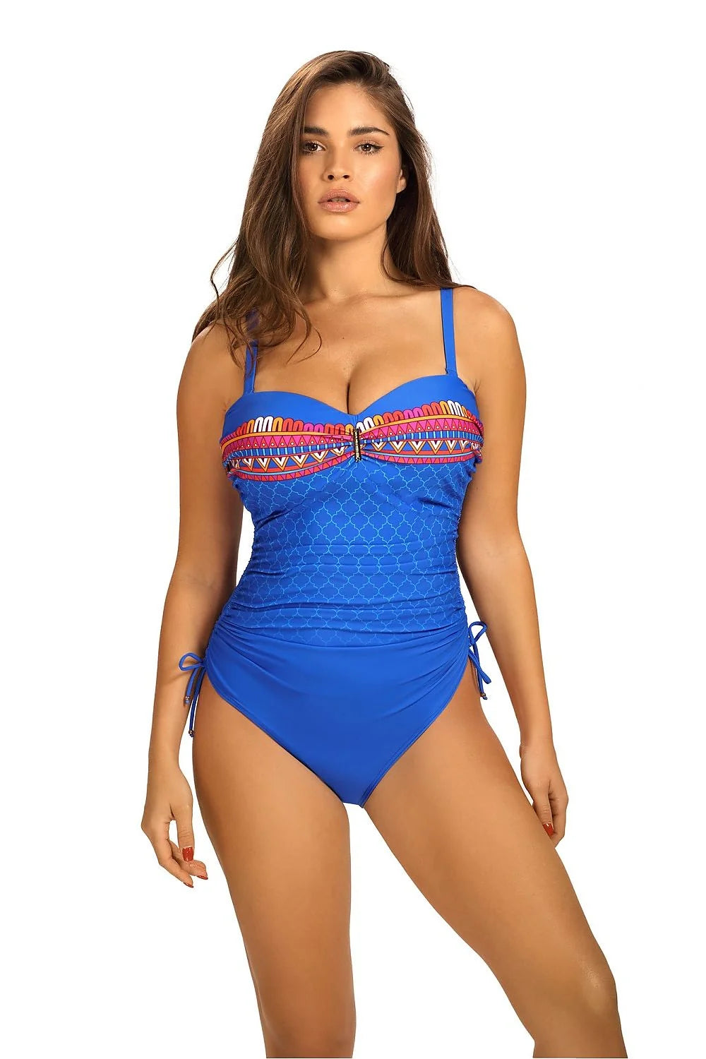 Maillot de bain une pièce Barontex en matières hautes qualité résistant chlore design moderne élégant pour femmes