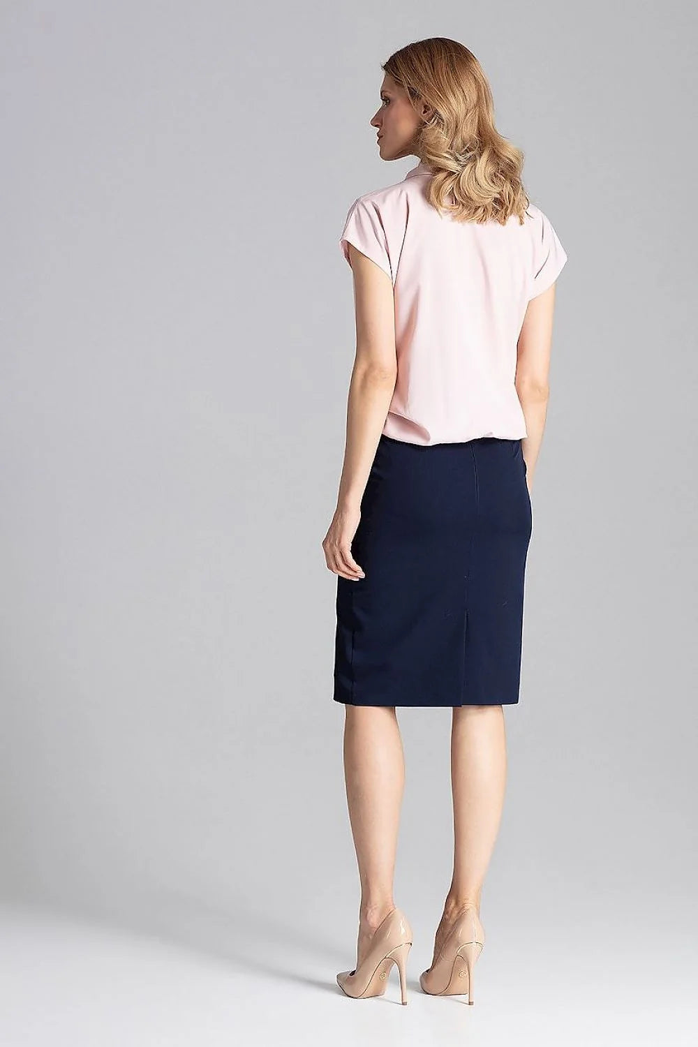 Chemisier en soie élégant et polyvalent pour travail ou soirée moderne style raffiné femmes