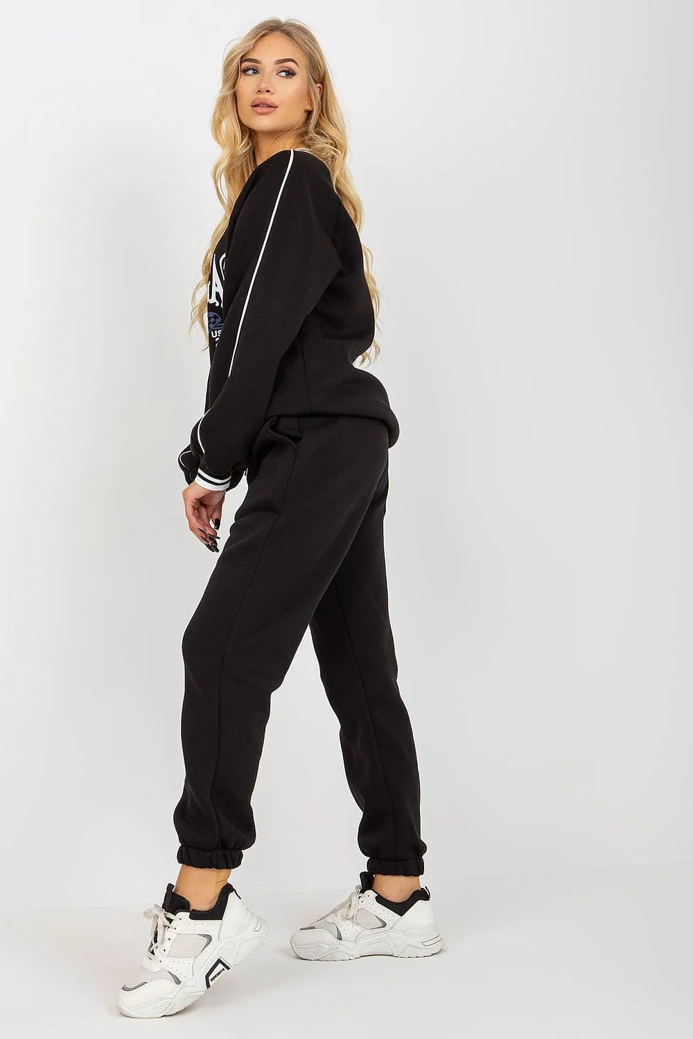 Ensemble sportswear femme sweatshirt jogging LAS VEGAS motifs course usa