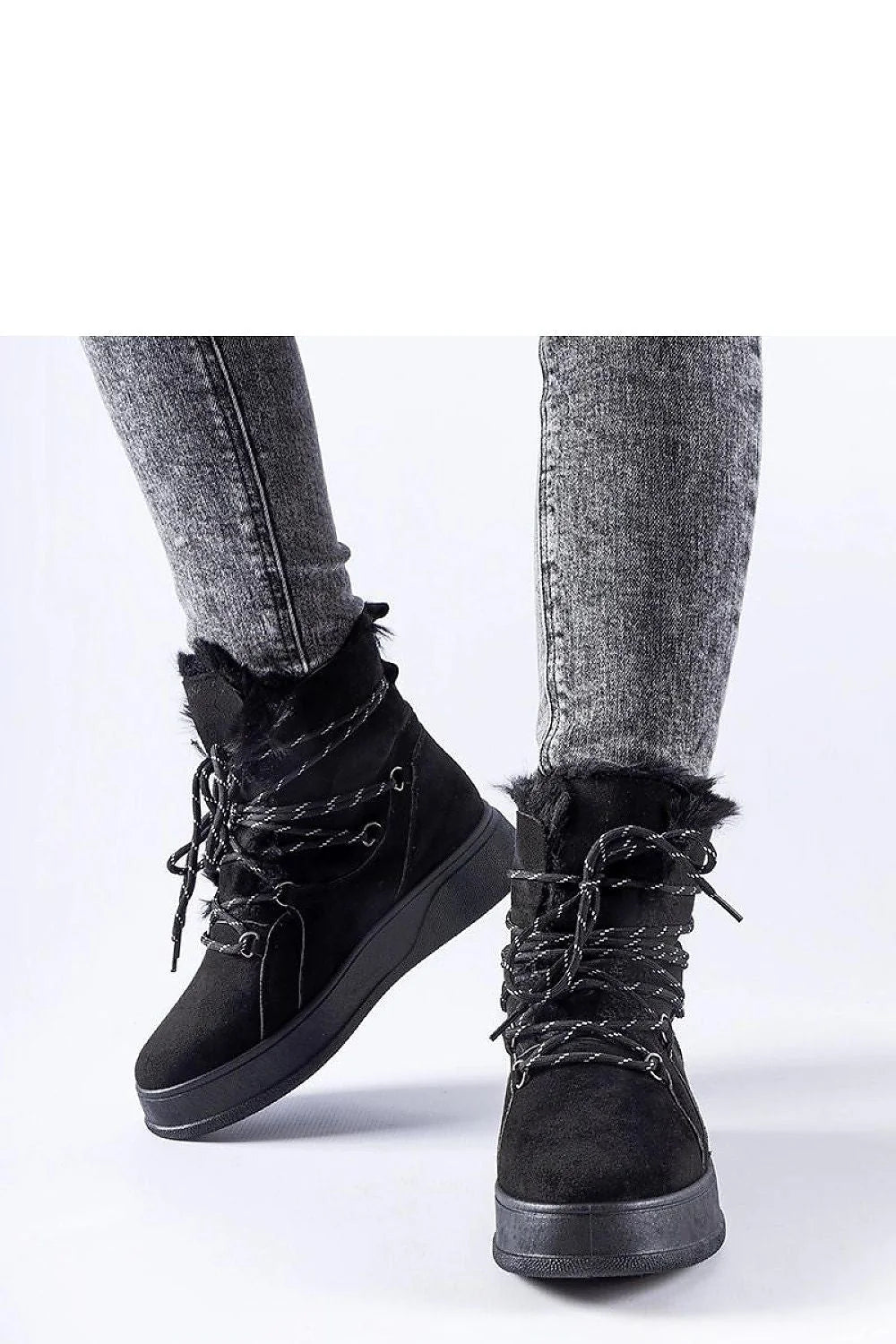 Bottes de neige Solea femmes design moderne fourrure plateforme hiver bottines élégantes confortables cuir écologique