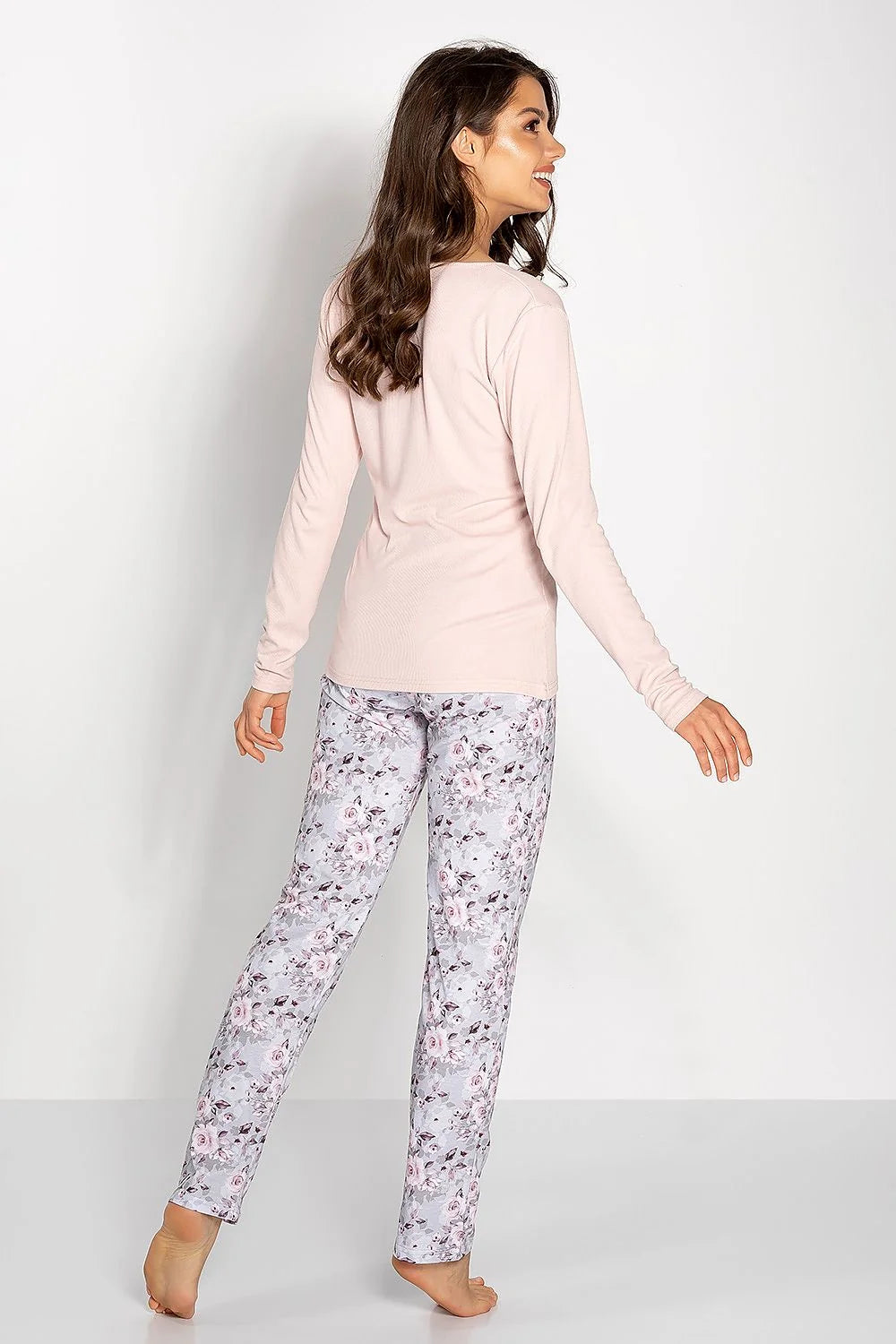 Pyjama Femme 2 Pièces Élégant Confort Naturel Doux Matières OEKO-TEX Standard 100 Manches Longues Encolure Ronde Finitions Soignées Détente Maison