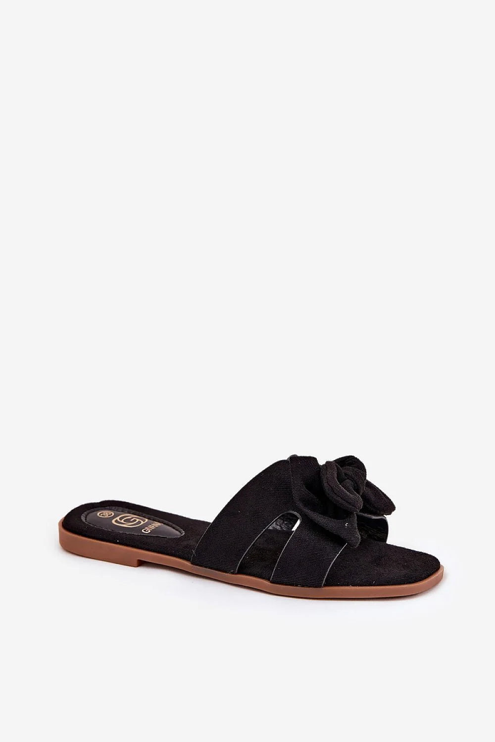 Sandales femmes style mule nœud oversize confortable estival élégant mode été