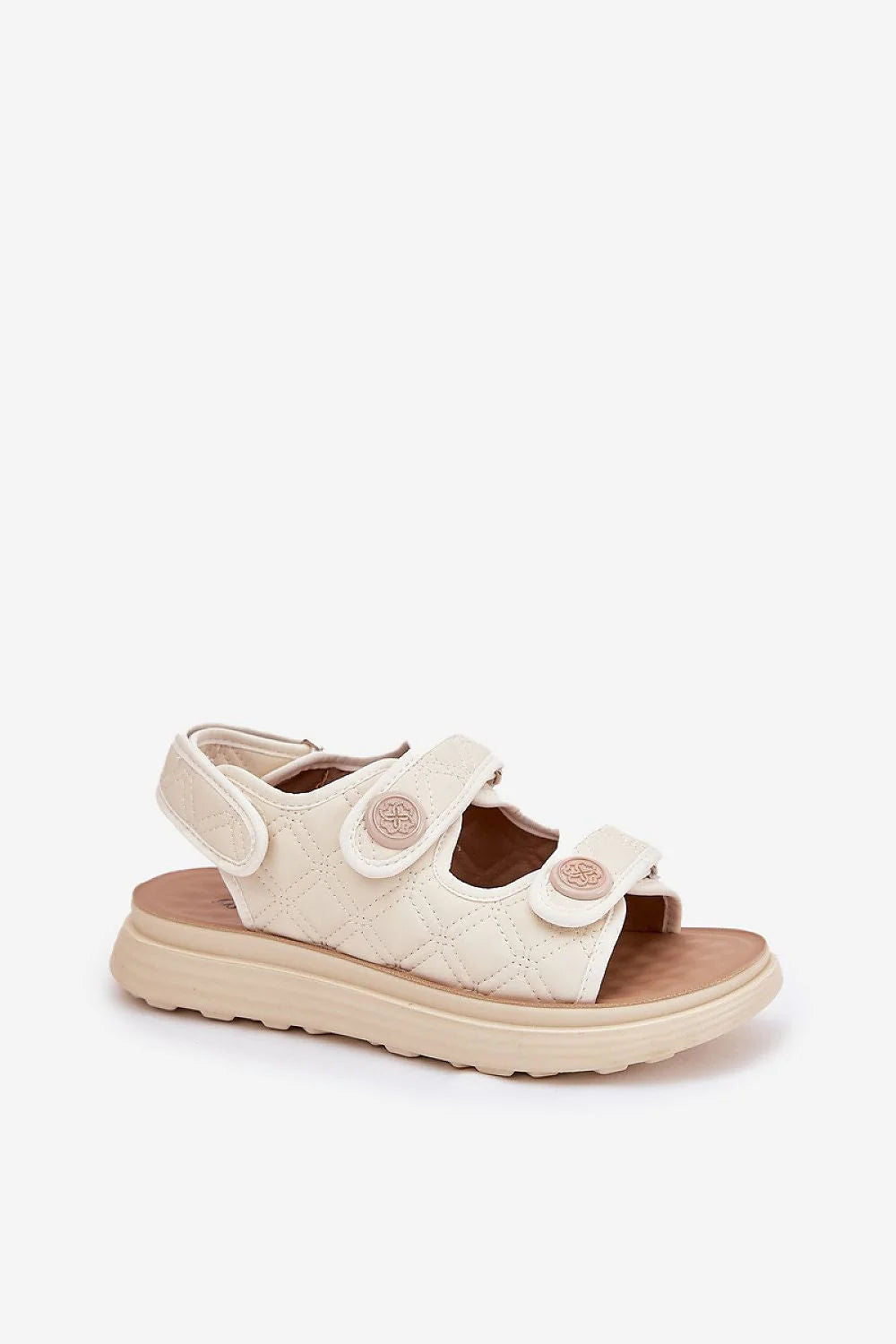 Sandales élégantes mode été plateforme confort style détails cuir artificiel femmes