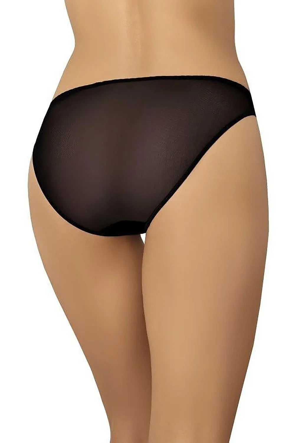 Culotte tanga élégance raffinée dentelle noire tulle semi-transparent taille basse silhouette féminine confort et séduction lingerie femme