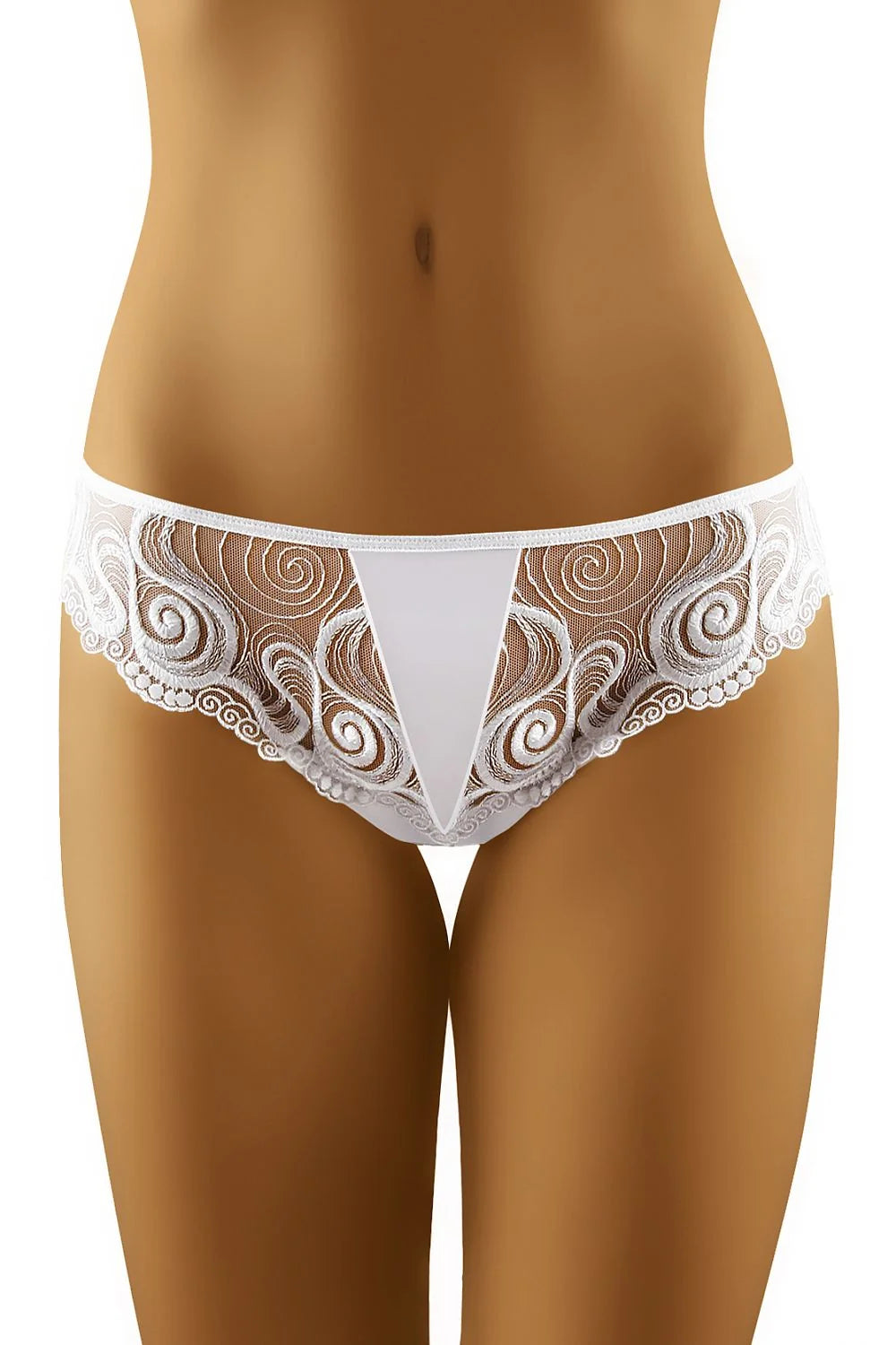 Culottes dentelle noire élégantes style sexy broderie spirale taille basse confort femme raffinée