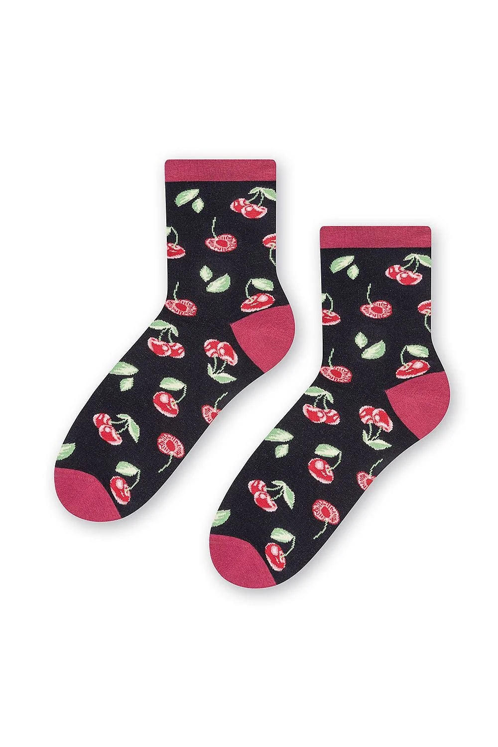 Chaussettes pour femmes design moderne ludique motifs légumes coton élasthanne confortable ajustement parfait