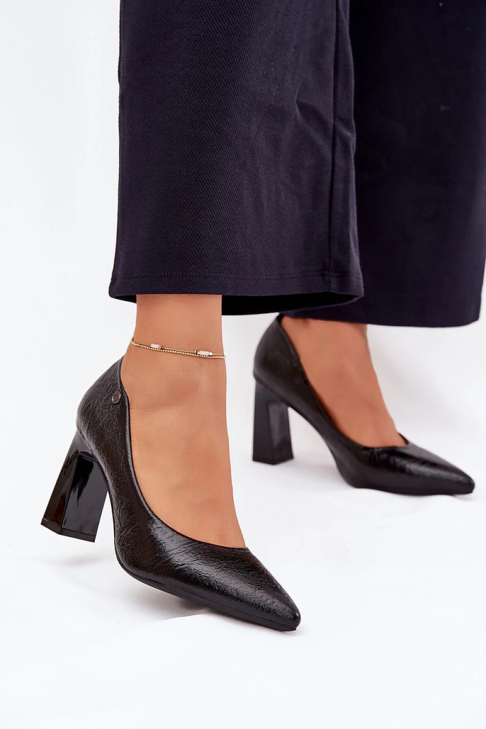 Escarpins talon large Step in style