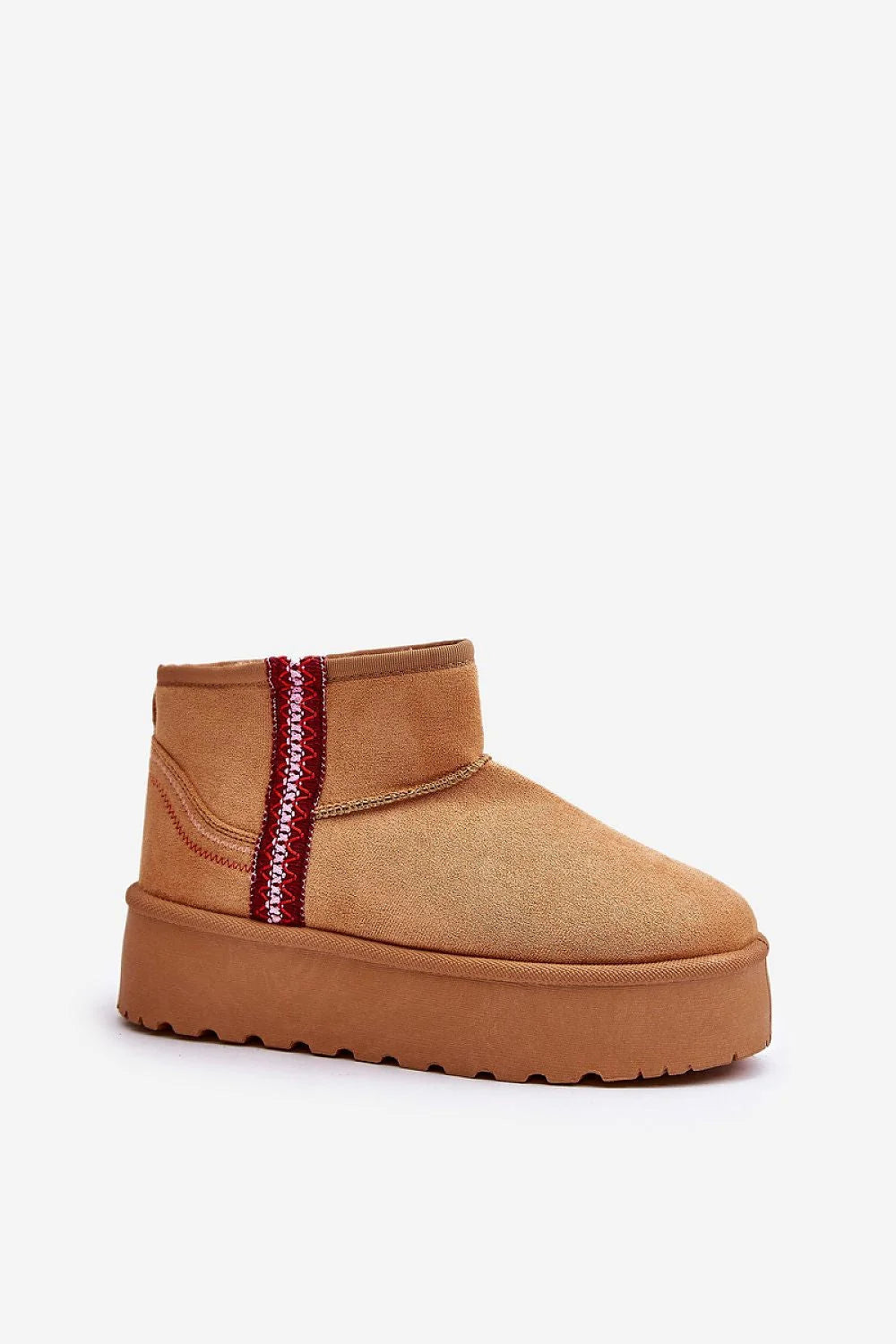 Bottines de neige pour femmes design moderne fourrure fausse confort cheville haute automne hiver mode élégante camel rouge blanc