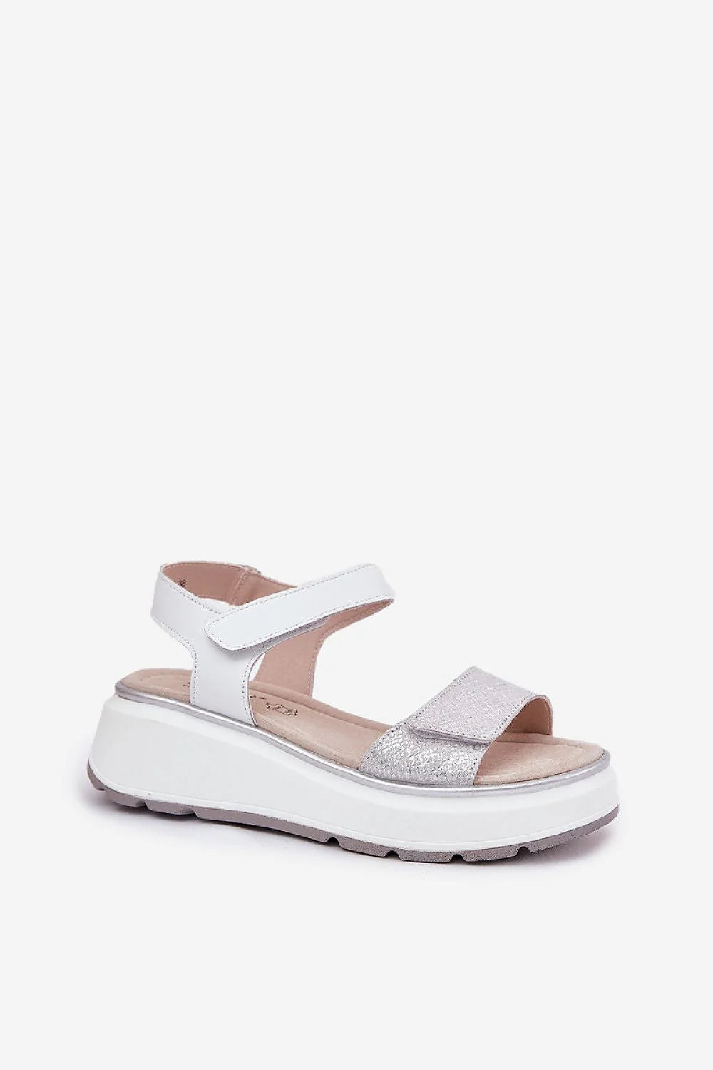 Sandales femmes cuir naturel plateforme compensée style moderne élégance confort summer sandals
