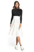 Tenue moderne deux pièces coton noir blanc casual chic confort quotidien pour femmes élégantes