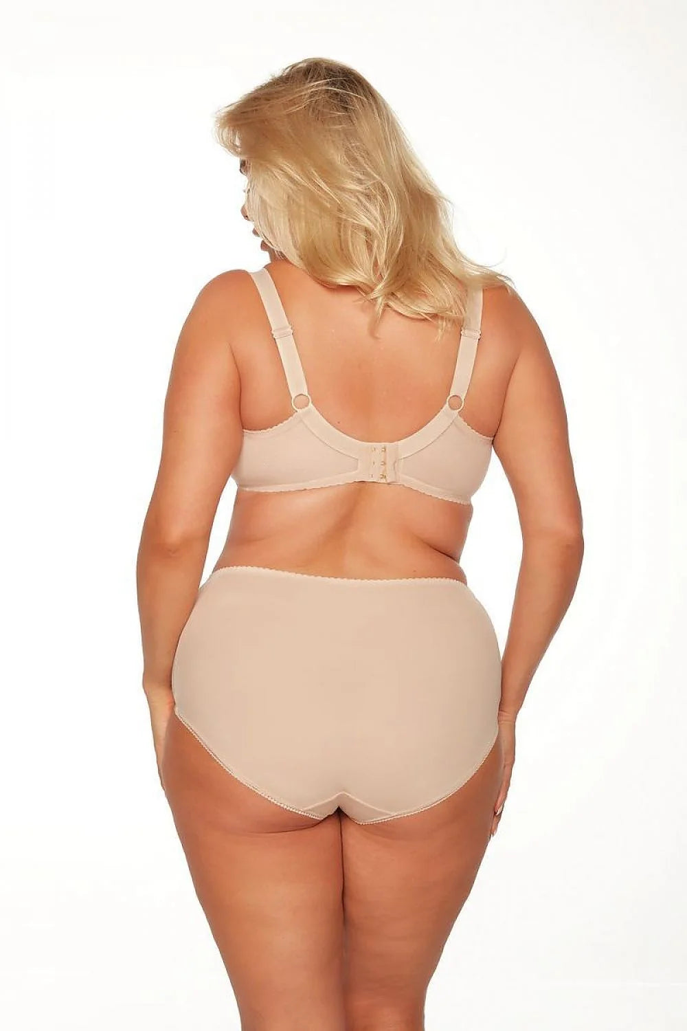Soutien-gorge et culotte assortis en dentelle florale nude, lingerie féminine élégante, coupe balconnet et bikini, bretelles ajustables, taille élastiquée, matériels doux et confortables
