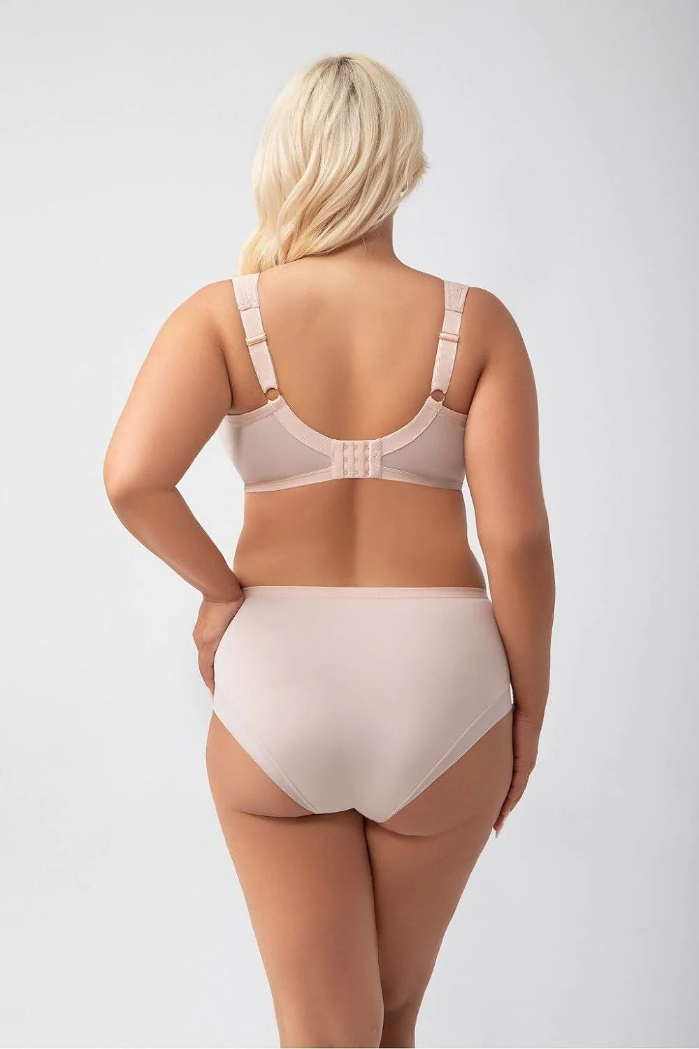 Culottes Gorsenia Lingerie Taille Haute Microfibre Dentelle Nude Élégance Confort Été Hiver Fille Femme