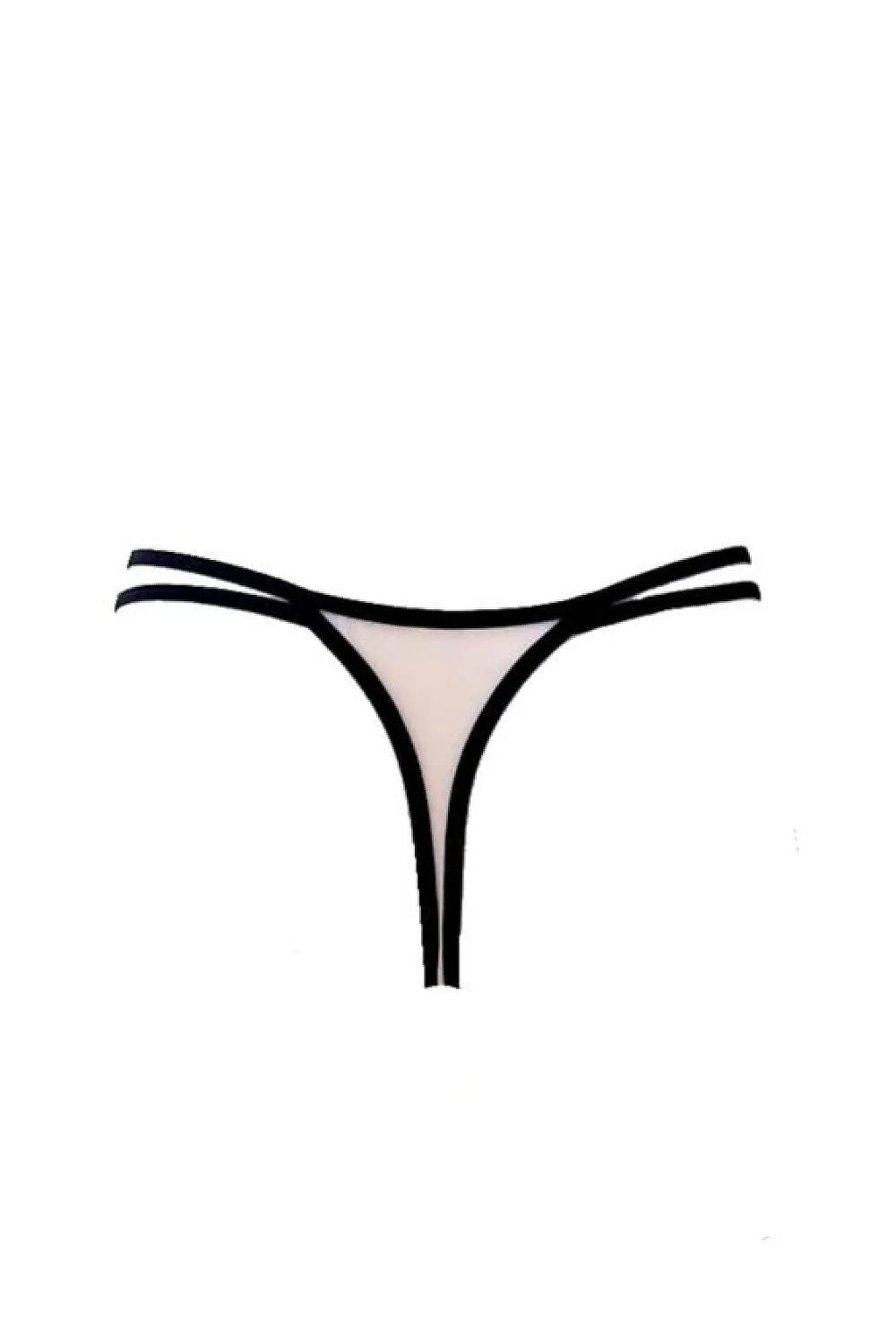 Culotte tanga dentelle noire transparente motifs floraux femmes sexy lingerie raffinée