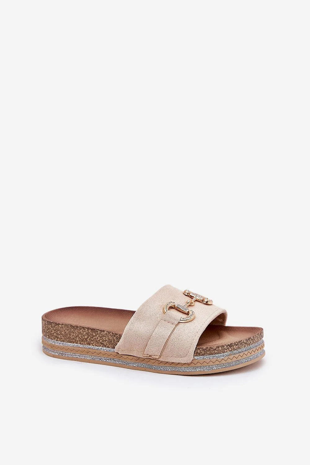 Sandales pour femmes style décontracté-chic plateforme scintillante été cuir suédé écologique semelle plantaire tendances 2023