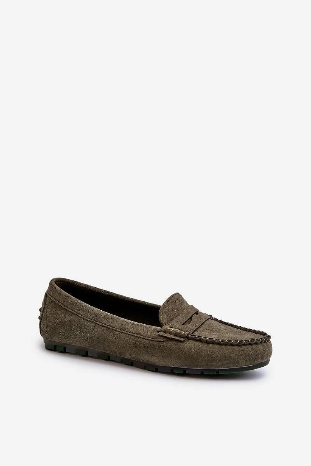 Mocassins femmes suédine écologique style classique moderne océasions formelles casual confort élégance cuir artificiel