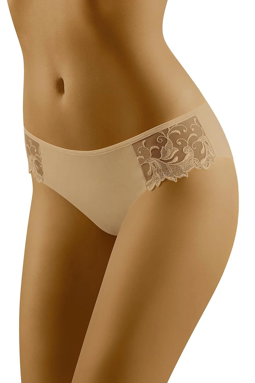 Culottes en dentelle Wolbar chic élégantes avec broderies florales pour confort et style quotidien