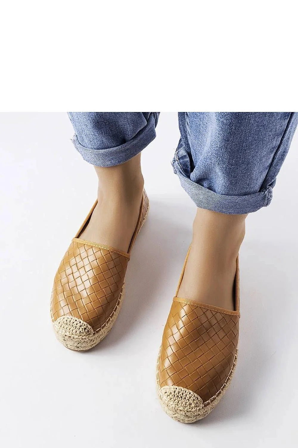 espadrille femme Solea cuir tressé cognac semelle jute plateforme bout fermé cousue apparente enfilage confort légère stabilité bohemechic estivale