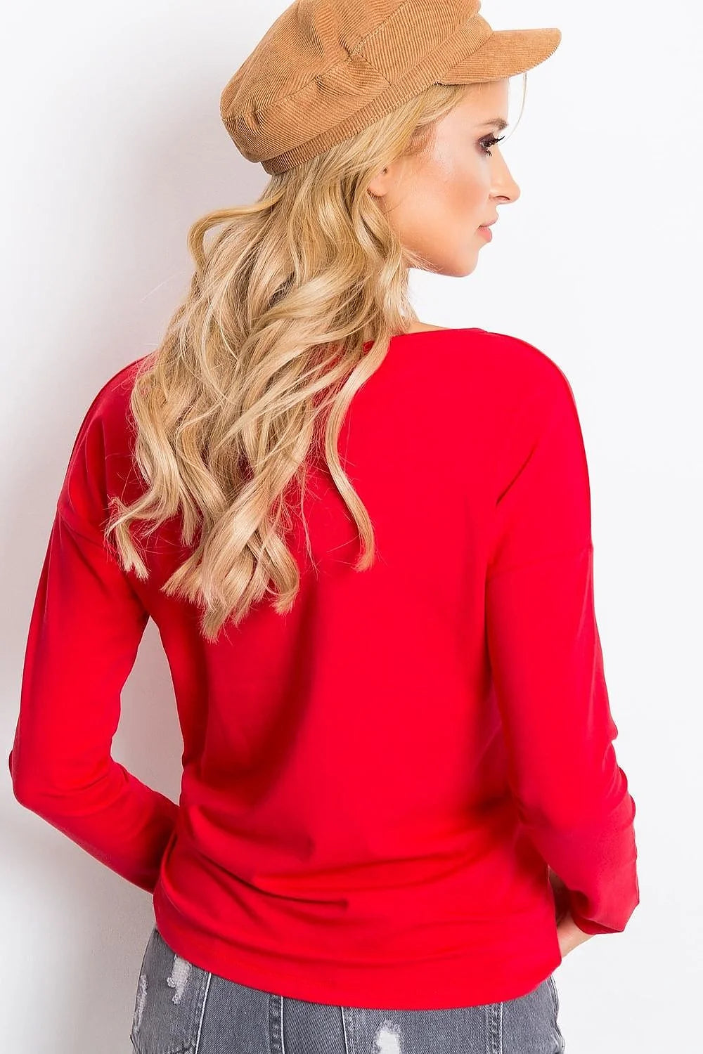 Chemisier ajusté coton élasthanne taupe moderne élégant manches longues nœud central pour femme tendance