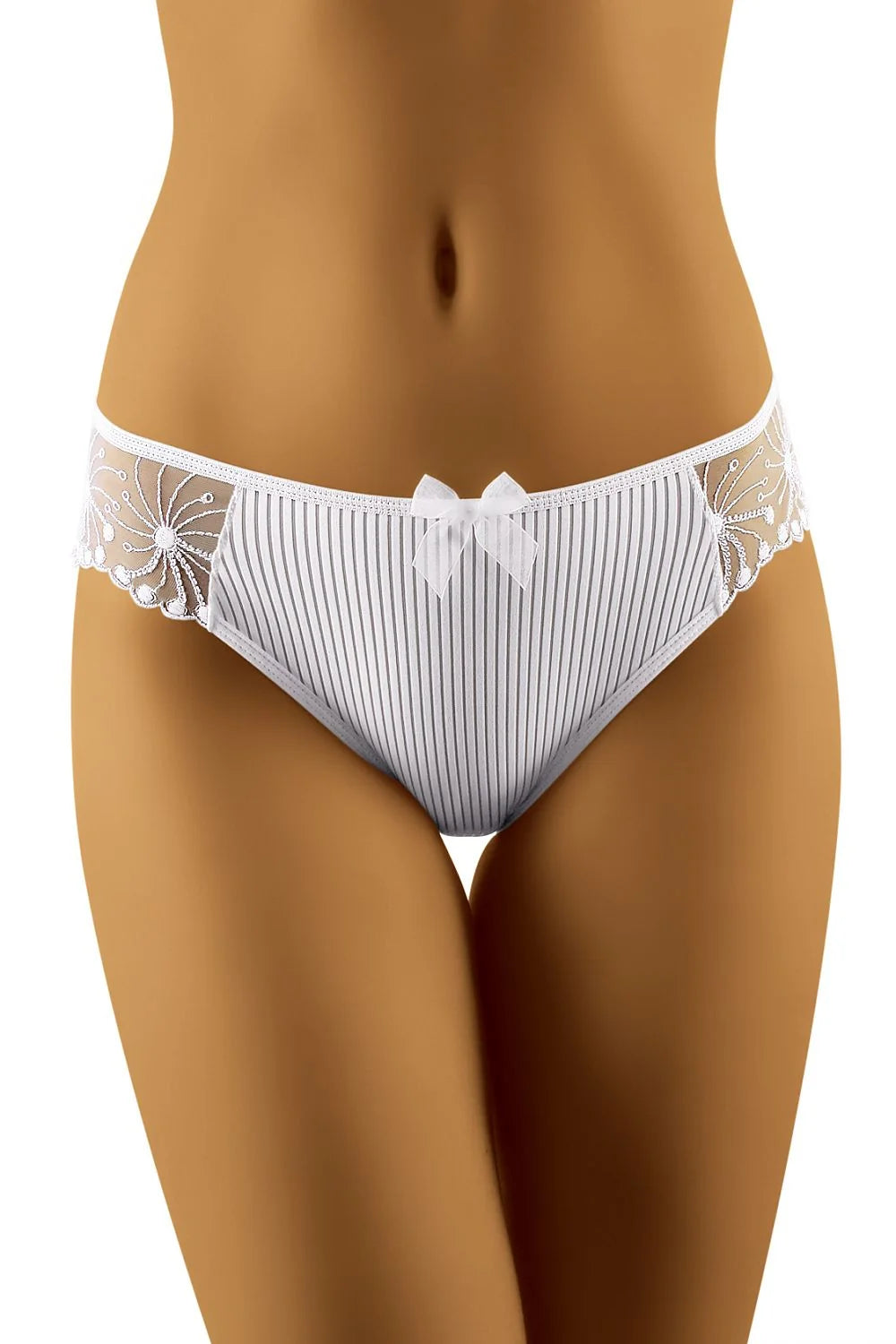 Culotte en microfibre dentelle noire élégante, taille basse, motifs floraux, confort exceptionnel, lingerie sexy