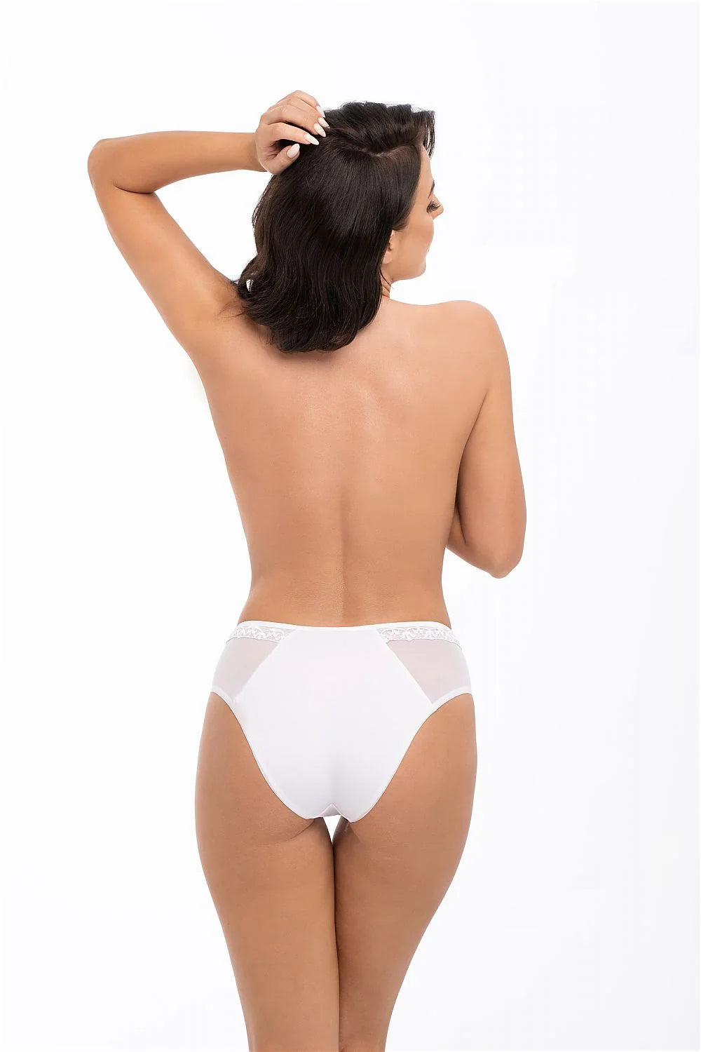 Culottes Babell pour femmes, douces et confortables en coton, style classique avec dentelle, coupe mid-rise, idéales pour quotidien