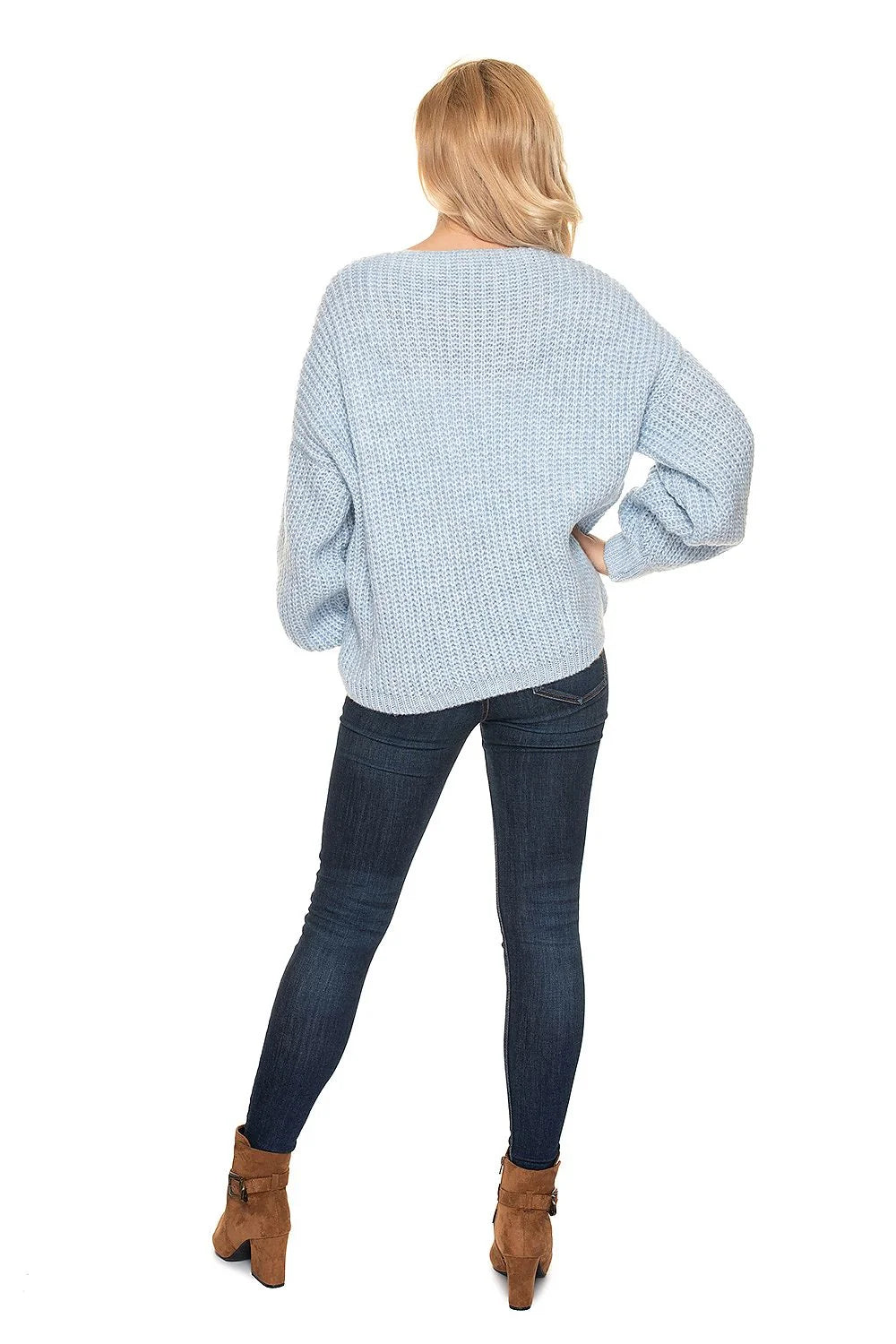 Cardigan oversize femme maille épaisse beige doux confort décontracté manches longues boutons bois élégant
