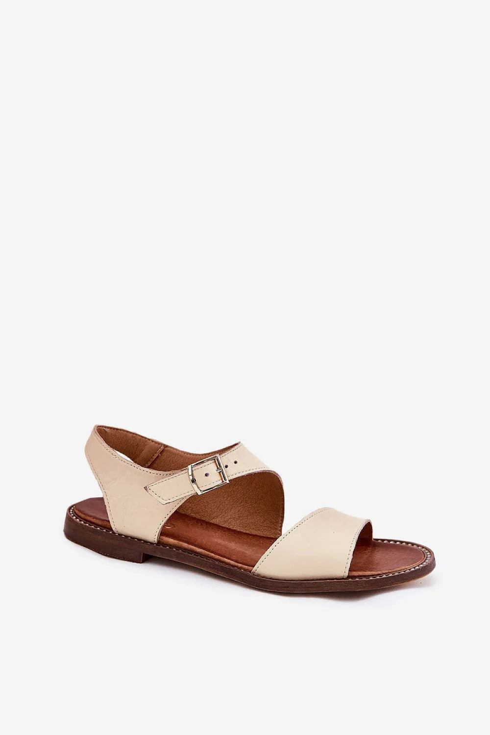 Sandales pour femmes design épuré cuir naturel confort style intemporel summer shoes occasion quotidienne
