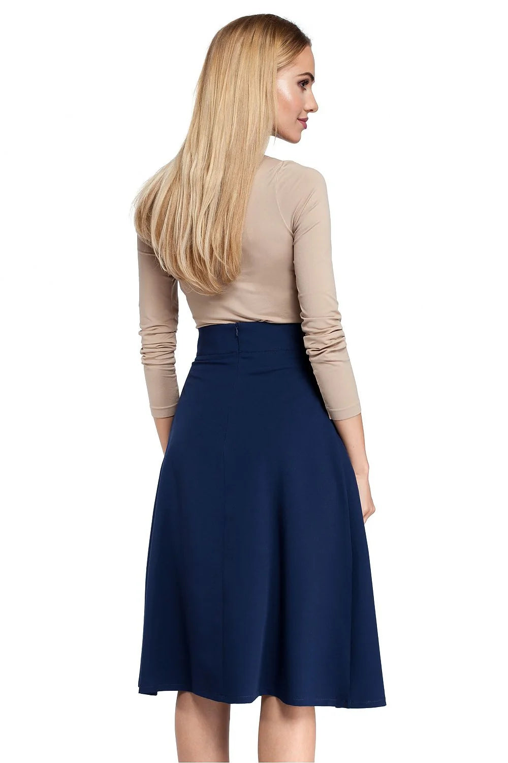 Jupe évasée en tissu raffiné élégante et confortable pour femmes modernes occasions formelles et décontractées