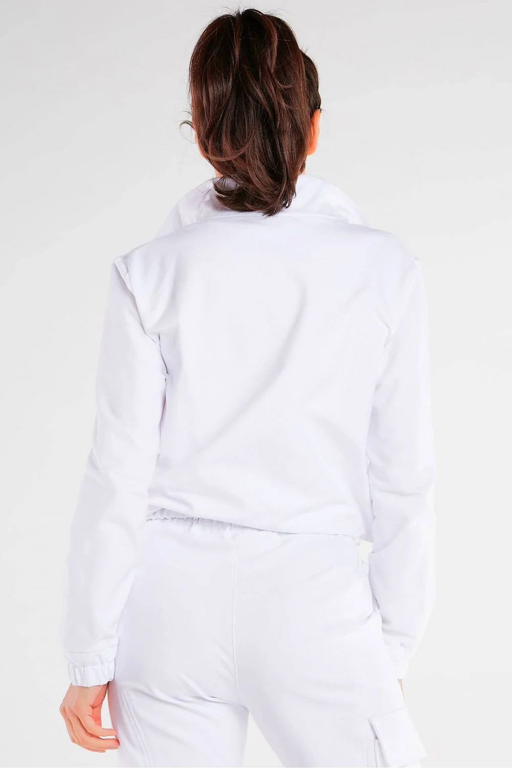 Ensemble veste pantalon polyester jaune fluo sport chic confortable quotidien pour femme élégante