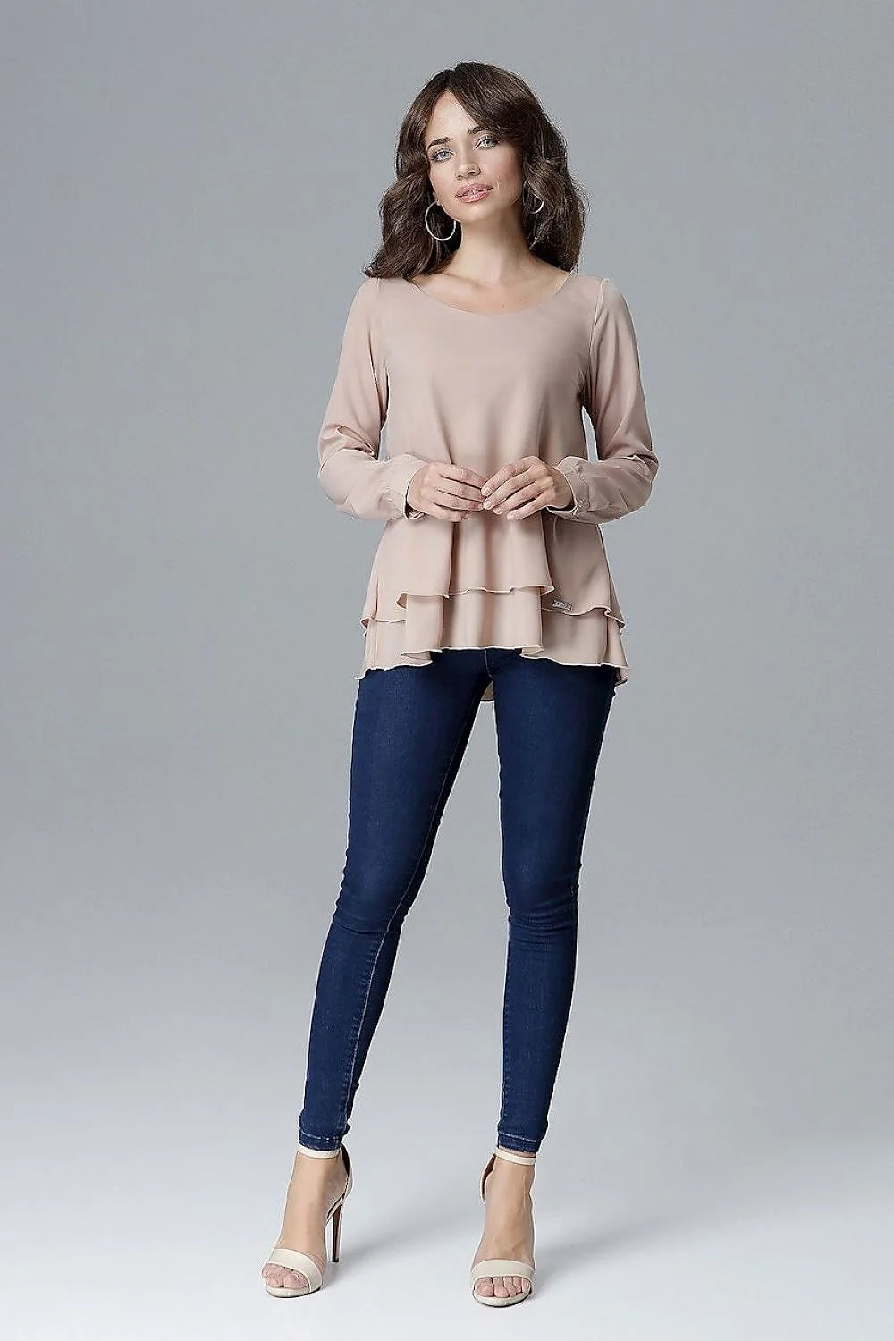 Chemisier Lenitif en Polyester Blanc Moderne et Confortable pour Tenue Décontractée Femme Style Urbain