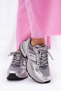 Baskets modernes femmes cuir écologique textile design sportif tendance confort quotidien semelle épaisse amorti adéquat