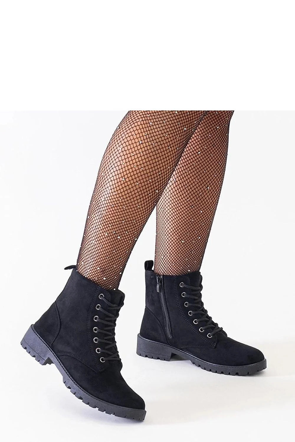 Bas résille noir paillettes incrustées glamour élégant moderne ajusté transparent soirée femmes mode