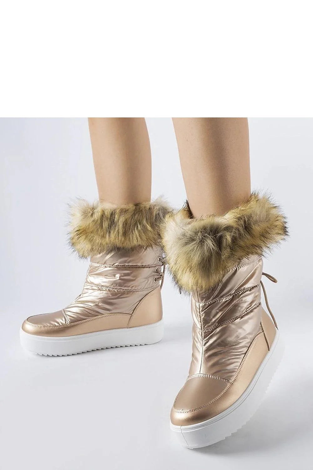 Bottes de neige Solea pour femme, design moderne élégant, fourrure décorative, semelle en caoutchouc, protection contre le froid, style hivernal urbain